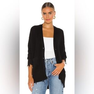 Young, Fabulous, & Broke (YFB) Indie Cardigan Distressed